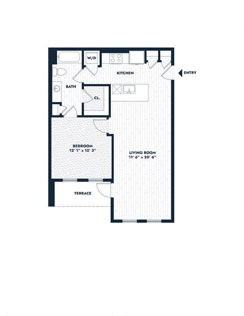a floor plan of a house with a garage and a loft